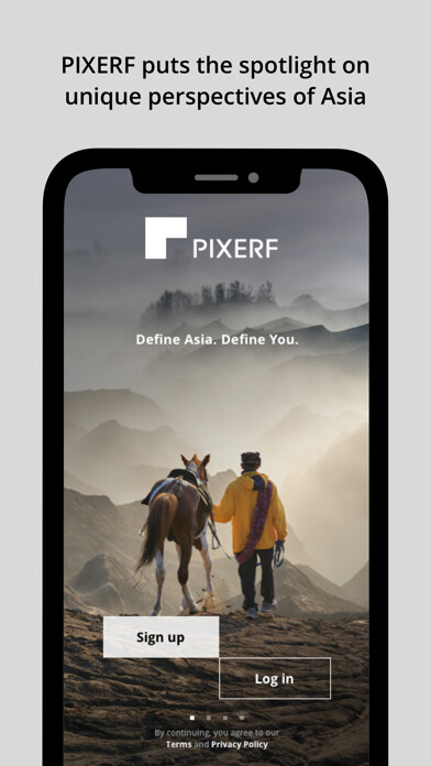 Emulate iPhone app PIXERF using MyAndroid