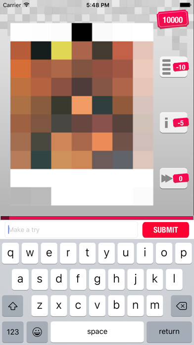 Emulate iPhone app Pixl Quiz - Movie using MyAndroid Emulate iPhone app Pixl Quiz - Movie using MyAndroid