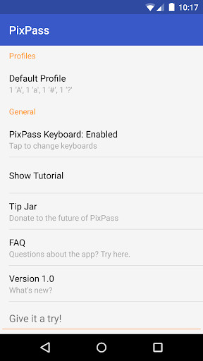 Run android online APK PixPass - Picture Passwords from MyAndroid or emulate PixPass - Picture Passwords using MyAndroid
