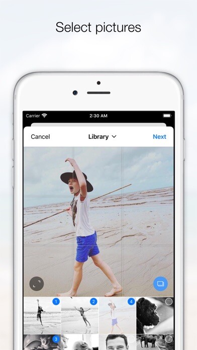 Emulate iPhone app PixUp Pro - Photo Uploader using MyAndroid Emulate iPhone app PixUp Pro - Photo Uploader using MyAndroid