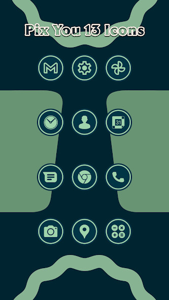 Run android online APK Pix You 13 Prussian Icons from MyAndroid or emulate Pix You 13 Prussian Icons using MyAndroid