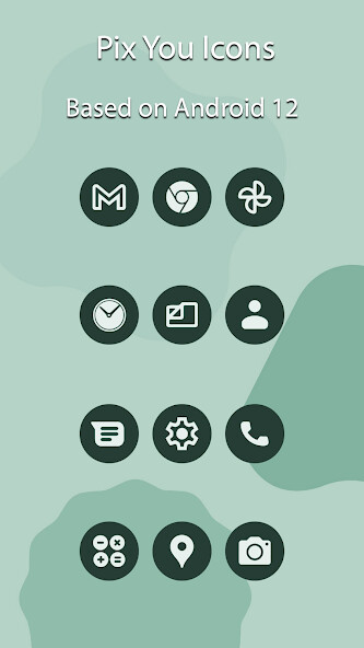 Run android online APK Pix You Forest Dark Icons from MyAndroid or emulate Pix You Forest Dark Icons using MyAndroid