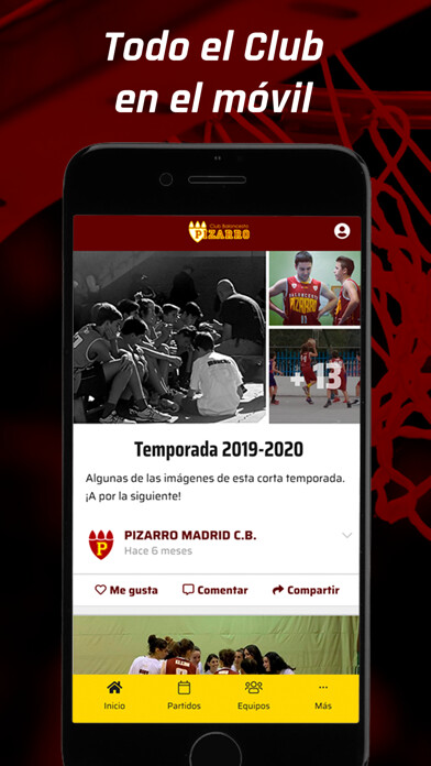 Emulate iPhone app Pizarro Madrid C.B. using MyAndroid Emulate iPhone app Pizarro Madrid C.B. using MyAndroid