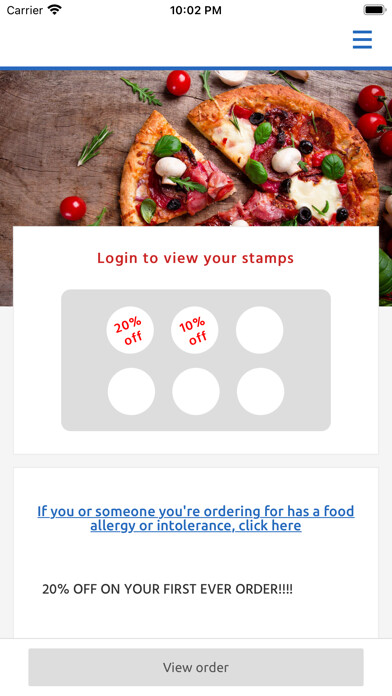 Emulate iPhone app Pizza 2 Go, Bolton using MyAndroid Emulate iPhone app Pizza 2 Go, Bolton using MyAndroid