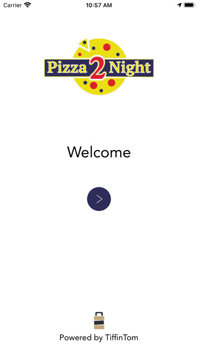 Emulate iPhone app Pizza 2 Night Welling using MyAndroid