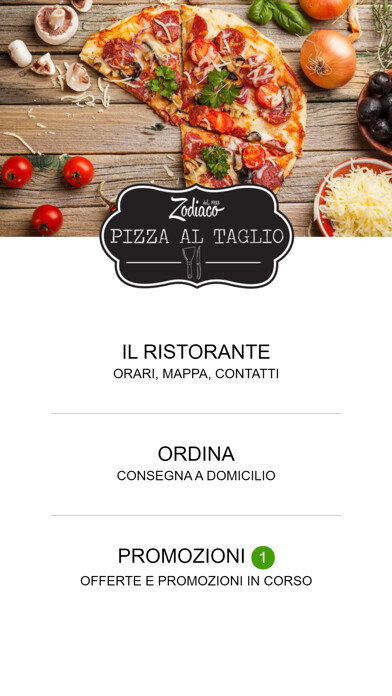 Emulate iPhone app Pizza al taglio Zodiaco using MyAndroid Emulate iPhone app Pizza al taglio Zodiaco using MyAndroid