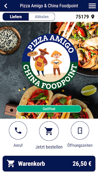 Run android online APK Pizza Amigo  China Foodpoint from MyAndroid or emulate Pizza Amigo  China Foodpoint using MyAndroid