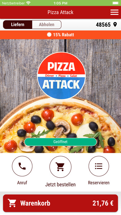 Emulate iPhone app Pizza Attack using MyAndroid Emulate iPhone app Pizza Attack using MyAndroid