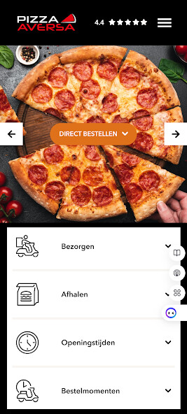 Run android online APK Pizza Aversa Tielt from MyAndroid or emulate Pizza Aversa Tielt using MyAndroid