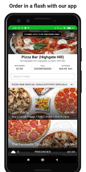 Run android online APK Pizza Bar Highgate Hill from MyAndroid or emulate Pizza Bar Highgate Hill using MyAndroid