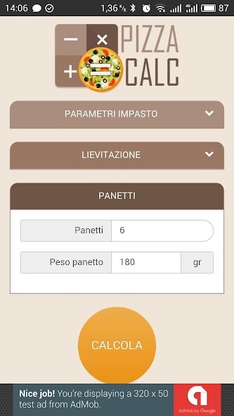 Run android online APK PizzaCalc - Impasto Pizza Pane from MyAndroid or emulate PizzaCalc - Impasto Pizza Pane using MyAndroid