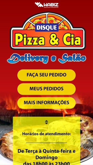 Emulate iPhone app Pizza & Cia Rest. e Delivery using MyAndroid Emulate iPhone app Pizza & Cia Rest. e Delivery using MyAndroid