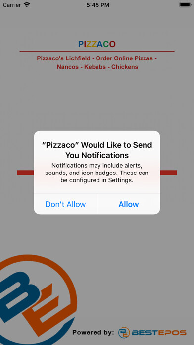 Emulate iPhone app PizzaCo Lichfield using MyAndroid Emulate iPhone app PizzaCo Lichfield using MyAndroid