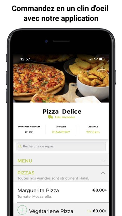Run android online APK Pizza Delice from MyAndroid or emulate Pizza Delice using MyAndroid