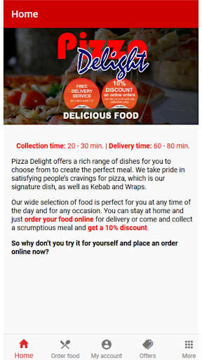 Run android online APK Pizza Delight Skelmersdale from MyAndroid or emulate Pizza Delight Skelmersdale using MyAndroid