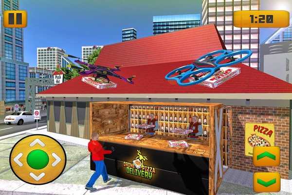 Emulate Android APK Pizza Delivery Drone Simulator