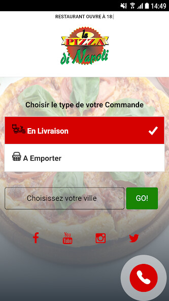 Run android online APK Pizza di Napoli Melun from MyAndroid or emulate Pizza di Napoli Melun using MyAndroid