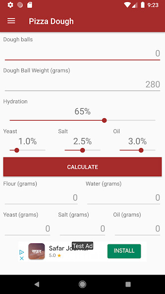 Run android online APK Pizza Dough from MyAndroid or emulate Pizza Dough using MyAndroid