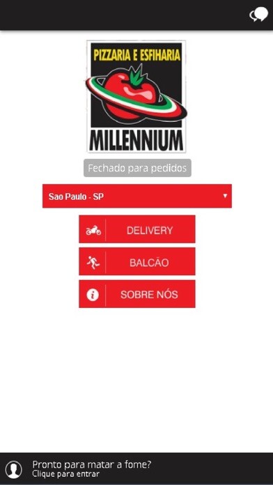 Emulate iPhone app Pizza e Esfiharia Millennium using MyAndroid Emulate iPhone app Pizza e Esfiharia Millennium using MyAndroid