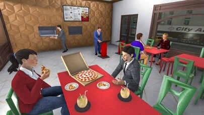 Emulate iPhone app Pizza Factory Maker using MyAndroid