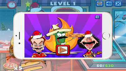 Emulate iPhone app Pizza game kids cooking shop free app using MyAndroid