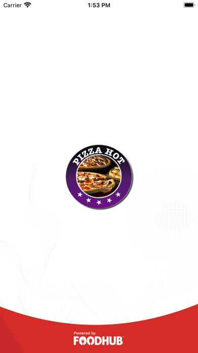 Emulate iPhone app Pizza Hot Scunthorpe using MyAndroid