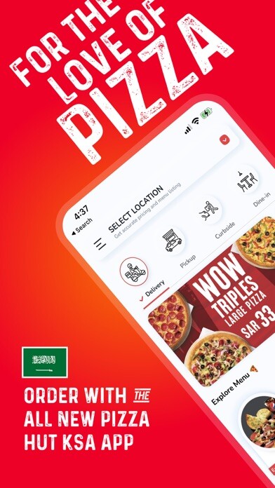 Emulate iPhone app Pizza Hut KSA - Order Food Now using MyAndroid Emulate iPhone app Pizza Hut KSA - Order Food Now using MyAndroid