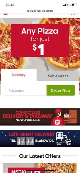 Run android online APK PizzaHut SG from MyAndroid or emulate PizzaHut SG using MyAndroid