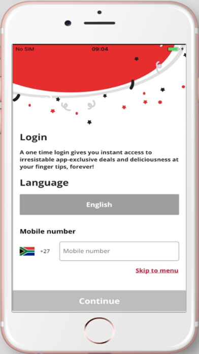 Emulate iPhone app Pizza Hut South Africa using MyAndroid Emulate iPhone app Pizza Hut South Africa using MyAndroid