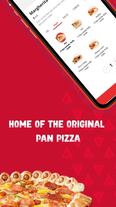 Emulate iPhone app Pizza Hut Thailand using MyAndroid