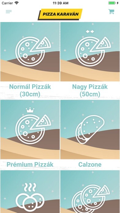 Emulate iPhone app Pizza Karaván using MyAndroid Emulate iPhone app Pizza Karaván using MyAndroid