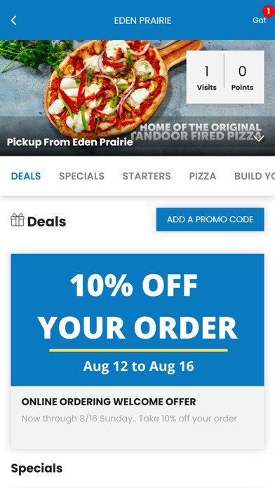 Emulate iPhone app Pizza Karma using MyAndroid Emulate iPhone app Pizza Karma using MyAndroid