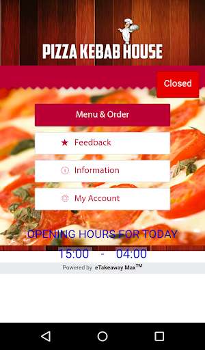 Run android online APK Pizza Kebab House York from MyAndroid or emulate Pizza Kebab House York using MyAndroid Run android online APK Pizza Kebab House York from MyAndroid or emulate Pizza Kebab House York using MyAndroid