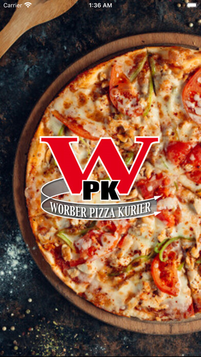 Emulate iPhone app Pizza Kurier Worber using MyAndroid