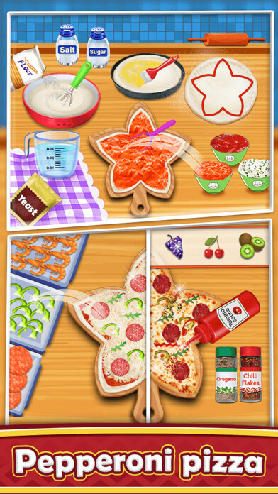 Emulate iPhone app pizza maker - pizza game using MyAndroid Emulate iPhone app pizza maker - pizza game using MyAndroid