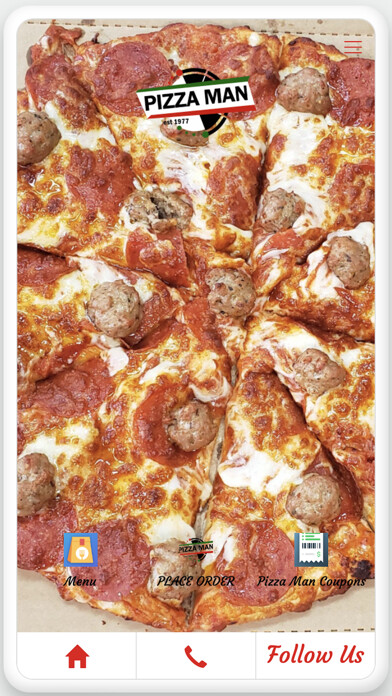 Emulate iPhone app Pizza Man app using MyAndroid Emulate iPhone app Pizza Man app using MyAndroid
