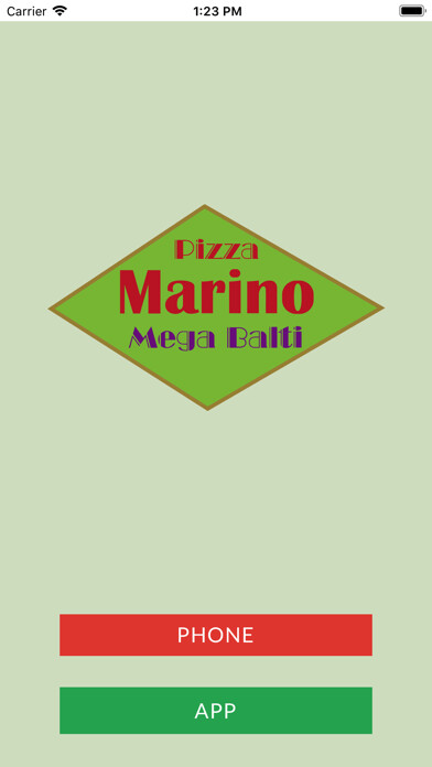 Emulate iPhone app Pizza Marino LS17 using MyAndroid Emulate iPhone app Pizza Marino LS17 using MyAndroid