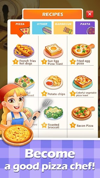 Emulate iPhone app Pizza Master Chef Story using MyAndroid