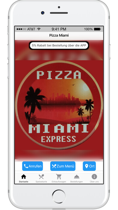 Emulate iPhone app Pizza Miami Express using MyAndroid Emulate iPhone app Pizza Miami Express using MyAndroid