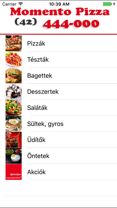 Emulate iPhone app Pizza Momento using MyAndroid Emulate iPhone app Pizza Momento using MyAndroid