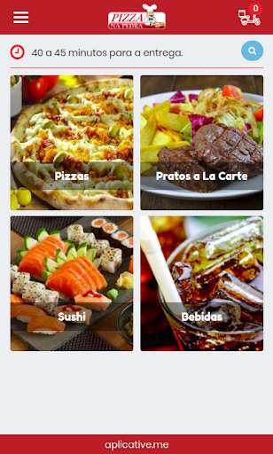 Run android online APK Pizza na Pedra - Delivery from MyAndroid or emulate Pizza na Pedra - Delivery using MyAndroid