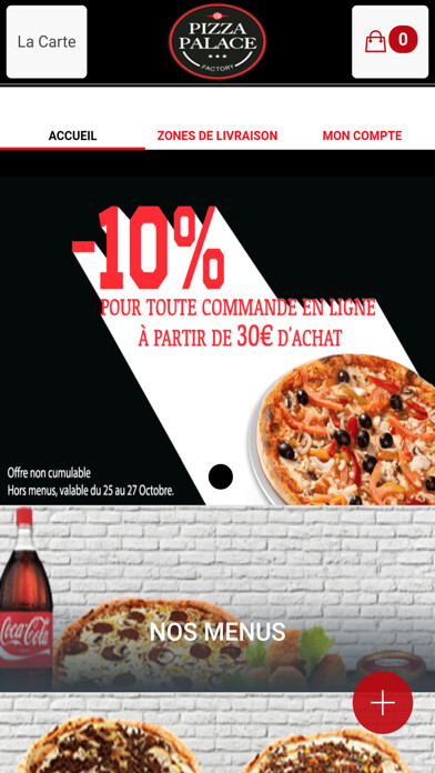 Emulate iPhone app Pizza Palace Blangy-sur-Bresle using MyAndroid Emulate iPhone app Pizza Palace Blangy-sur-Bresle using MyAndroid