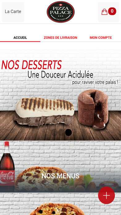 Emulate iPhone app Pizza Palace Cany-Barville using MyAndroid Emulate iPhone app Pizza Palace Cany-Barville using MyAndroid