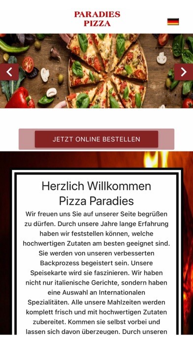 Emulate iPhone app Pizza Paradies using MyAndroid Emulate iPhone app Pizza Paradies using MyAndroid