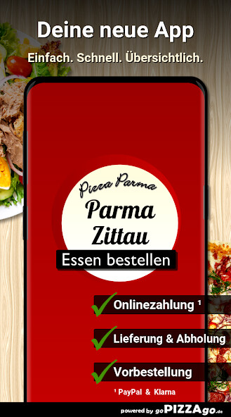 Run android online APK Pizza Parma Zittau from MyAndroid or emulate Pizza Parma Zittau using MyAndroid