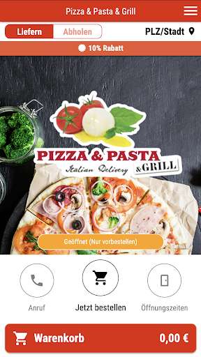 Run android online APK Pizza & Pasta & Grill from MyAndroid or emulate Pizza & Pasta & Grill using MyAndroid