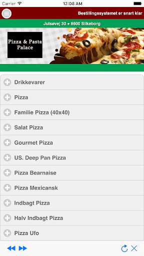 Run android online APK Pizza Pasta Palace Silkeborg from MyAndroid or emulate Pizza Pasta Palace Silkeborg using MyAndroid