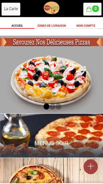 Emulate iPhone app Pizza Pepino using MyAndroid
