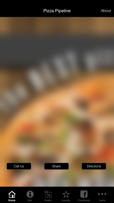 Emulate iPhone app Pizza Pipeline using MyAndroid