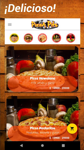 Run android online APK PizzA Pits App from MyAndroid or emulate PizzA Pits App using MyAndroid